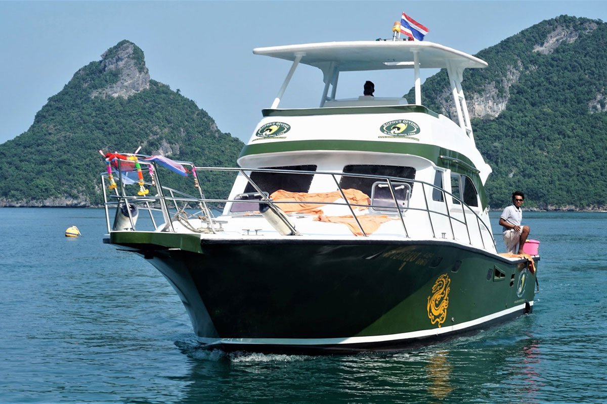 Diving At Angthong Marine Park With Speed Boat Dive